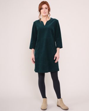 Nomads Simple Tunic Dress - Bottle