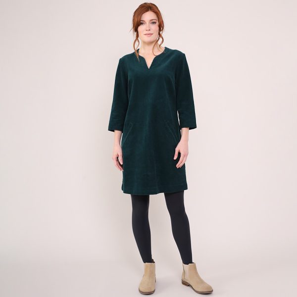 Nomads Simple Tunic Dress - Bottle