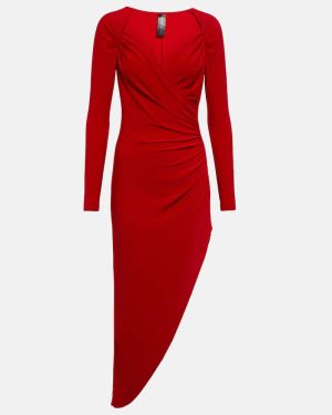 Norma Kamali Asymmetric midi dress