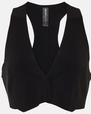Norma Kamali Jersey bra top