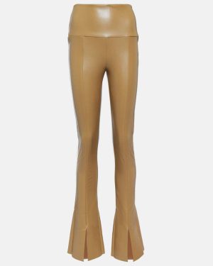 Norma Kamali Spat faux leather leggings