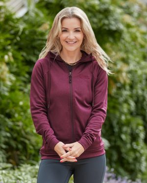 North Ridge Women's Breathe Hoody, Purple
