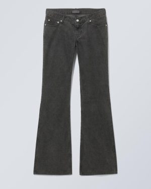 Nova Low Slim Bootcut Cord Trousers