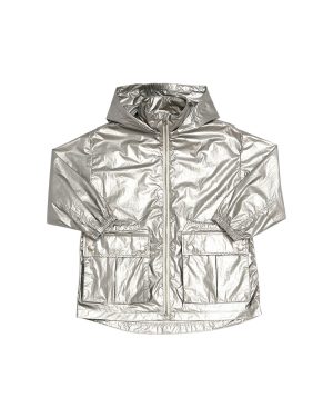 Nylon Hooded Windbreaker
