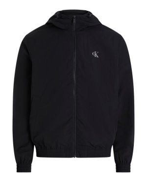 Nylon Hooded Windbreaker