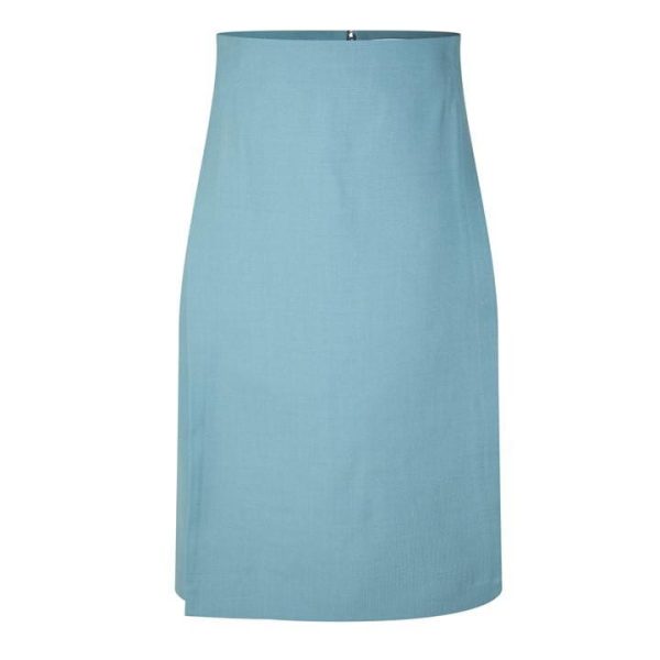 OFF WHITE A-Line Skirt - Green