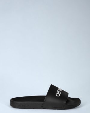 OFF WHITE Bookish Sliders - Woman Slides Black Eu - 41