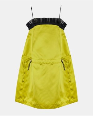 OFF WHITE Mini Dress - Green