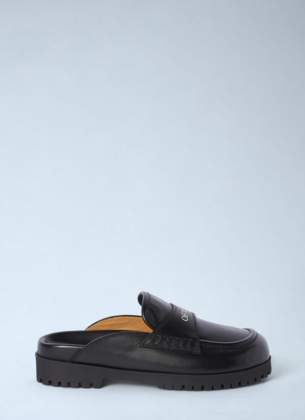OFF WHITE O Slip-on Loafers - Woman Loafers Black Eu - 40
