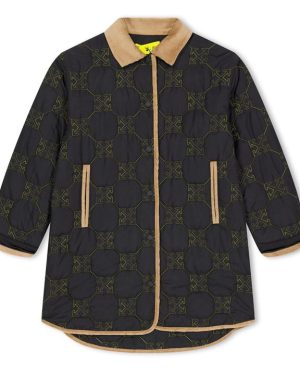 OFF WHITE Padded Nylon Jacket Infants - Black