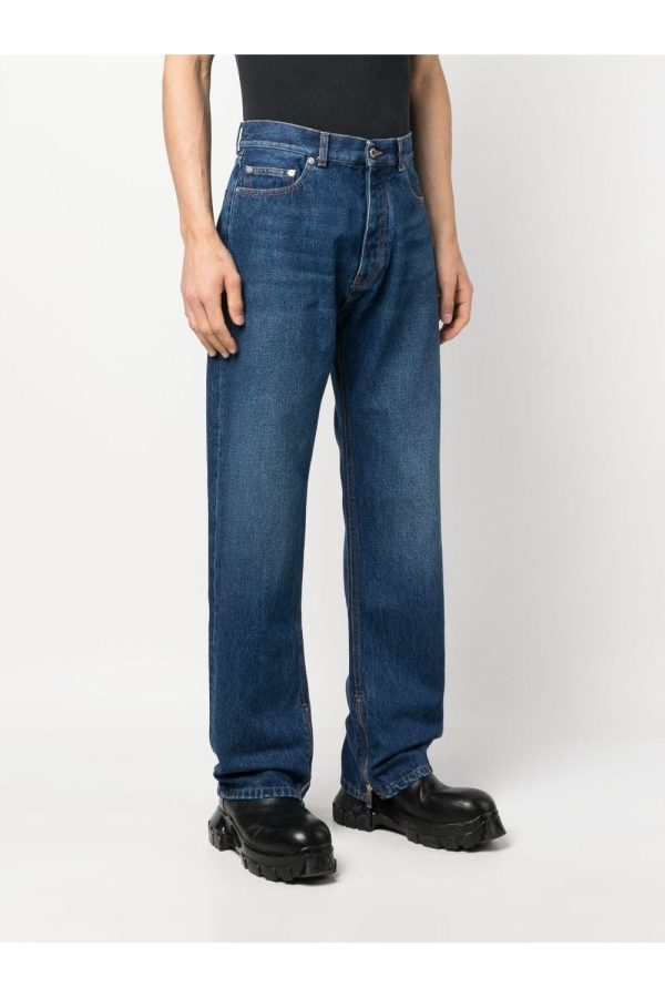 OFF WHITE SKATE JEANS Size: 36, colour: BLUE