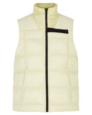 ON Running Challenger Quilted Shell Gilet, Gilets, Yellow, Large - L (UK14 / L)