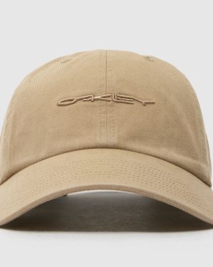 Oakley Soho Dad Cap in Beige, Size: OSFM