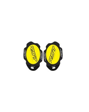 (One, Flo Yellow) Motorbike Motorcycle Sports Touring Knee Sliders RST