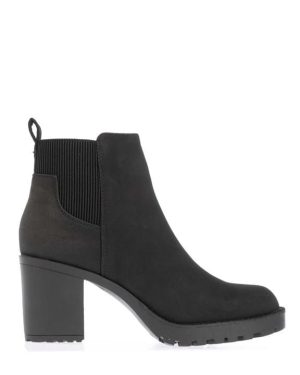 Only Barbara Heeled Chelsea Boots - Black