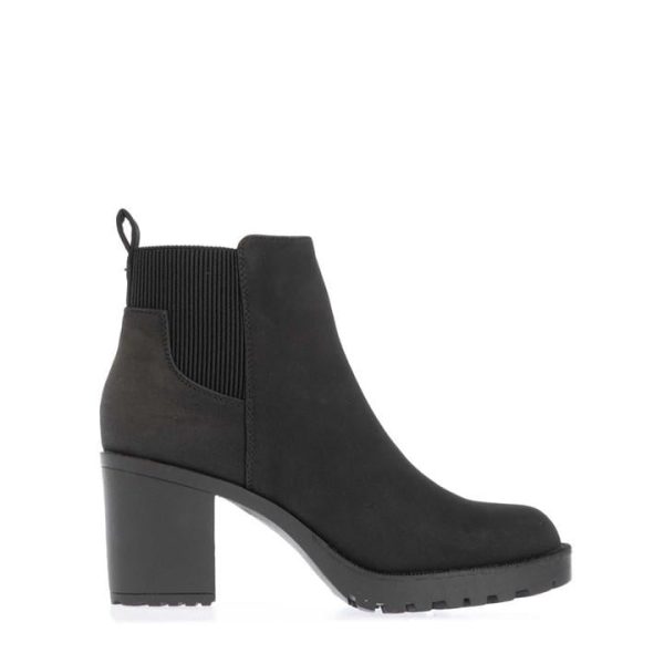 Only Barbara Heeled Chelsea Boots - Black