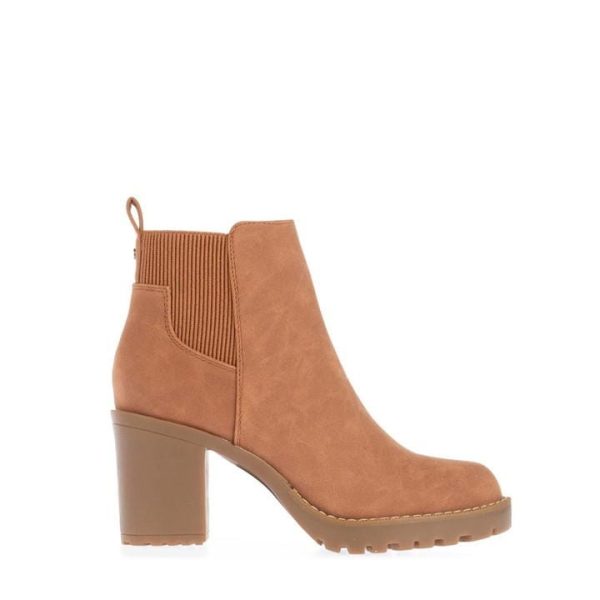 Only Barbara Heeled Chelsea Boots - Brown