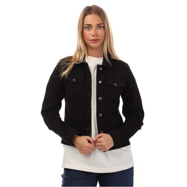 Only Wonder Denim Jacket - Black