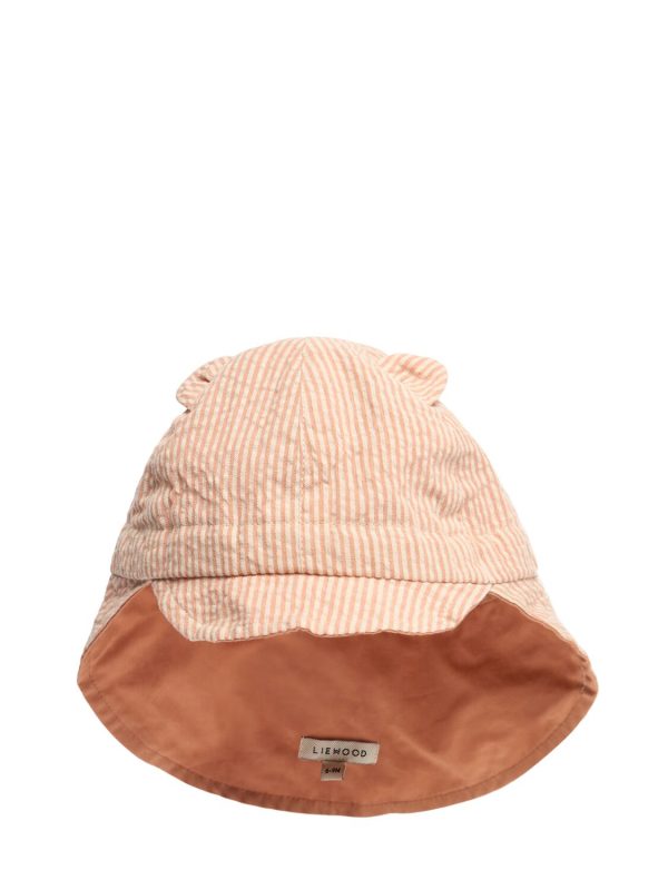 Organic Cotton Sun Hat W/ears