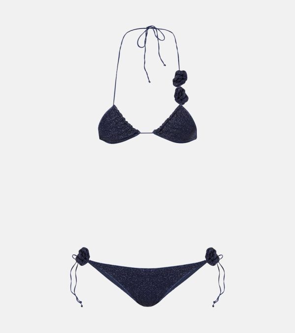 Oseree Lumiere lame bikini
