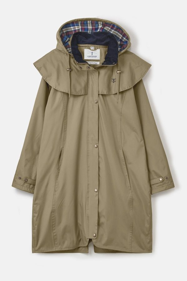 Outrider Womens 3/4 Length Waterproof Raincoat -