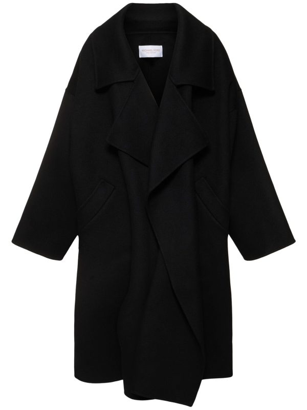 Oversize Wrap Clutch Coat