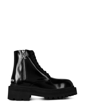 PALM ANGELS Combat Boots - Black
