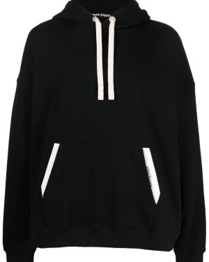 PALM ANGELS SARTORIAL TAPE CLASSIC HOODY Size: L, colour: BLACK