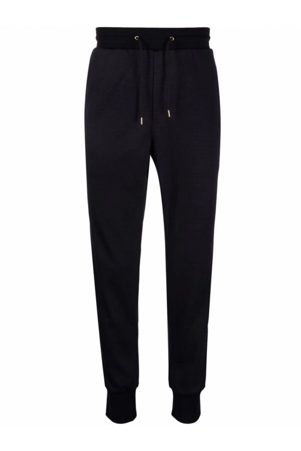 PAUL SMITH TAPED SEAM SLIM LEG JOGGERS Size: XL, colour: NAVY