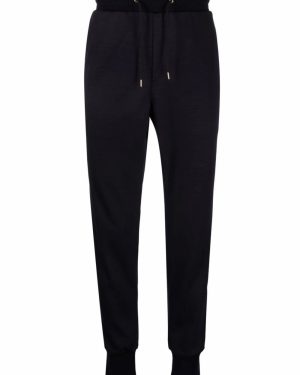 PAUL SMITH TAPED SEAM SLIM LEG JOGGERS Size: XL, colour: NAVY