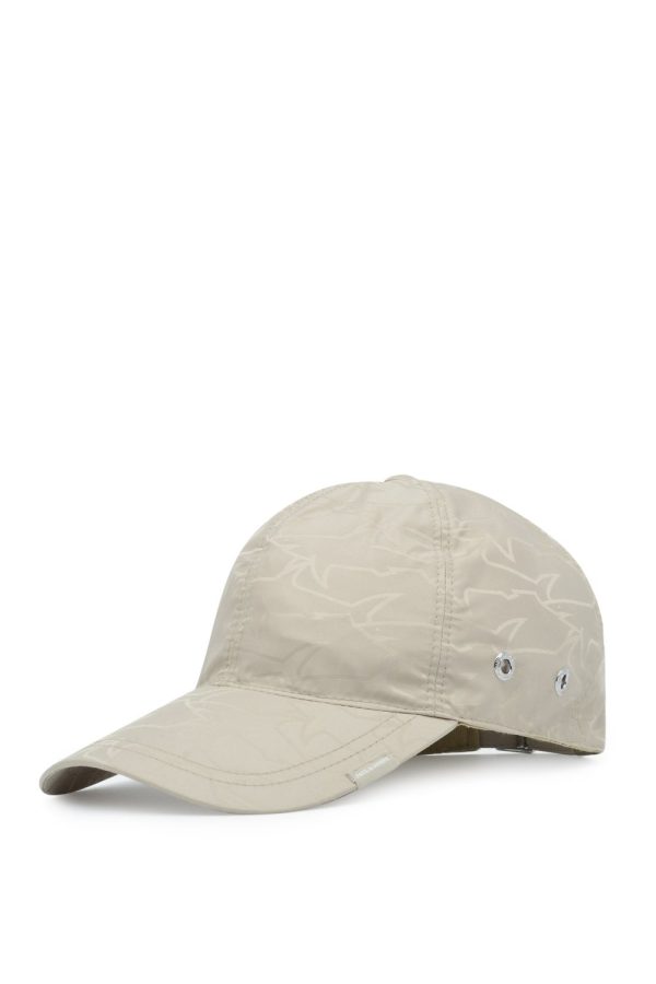 PAUL & SHARK ALL OVER SHARKS CAP Size: 62, colour: BEIGE