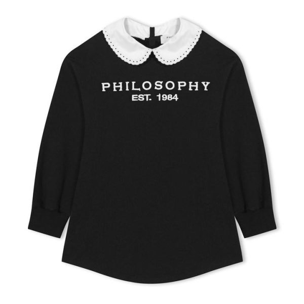 PHILOSOPHY DI LORENZO SERAFINI Jumper Dress Juniors - Black