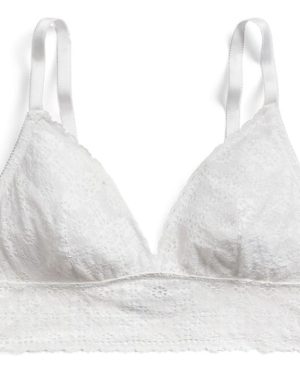 POLO RALPH LAUREN Polo Eyelet Wireless Bra - White