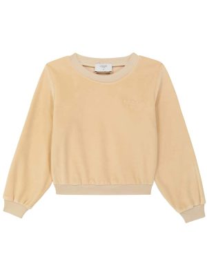 Paade Mode Velvet jersey sweatshirt