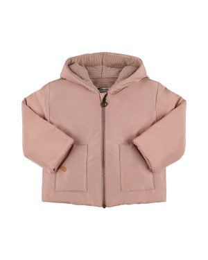 Padded Poly Hooded Jacket