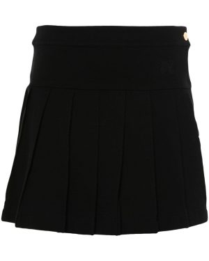 Palm Angels Monogram Pleated Skirt