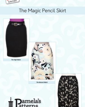 Pamelas Patterns Paper Sewing Pattern The Magic Pencil Skirt