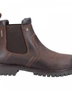 Pamington | Brown | Waterproof | Womens "Chunky" Chelsea Boots