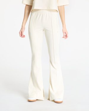 Pants adidas 3 Stripes Flared Firebird Trackpant Cream White S