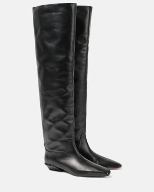 Paris Texas Bettina leather over-the-knee boots
