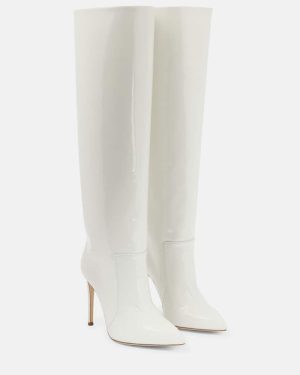 Paris Texas Leather knee-high boots