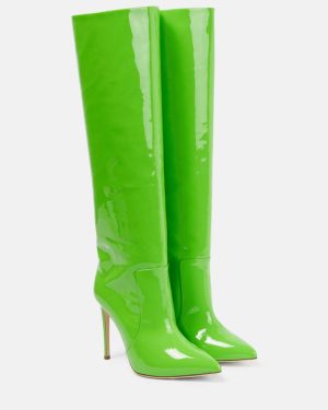 Paris Texas Patent leather knee-high boots