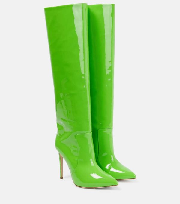 Paris Texas Patent leather knee-high boots