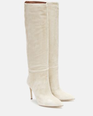 Paris Texas Suede knee-high boots