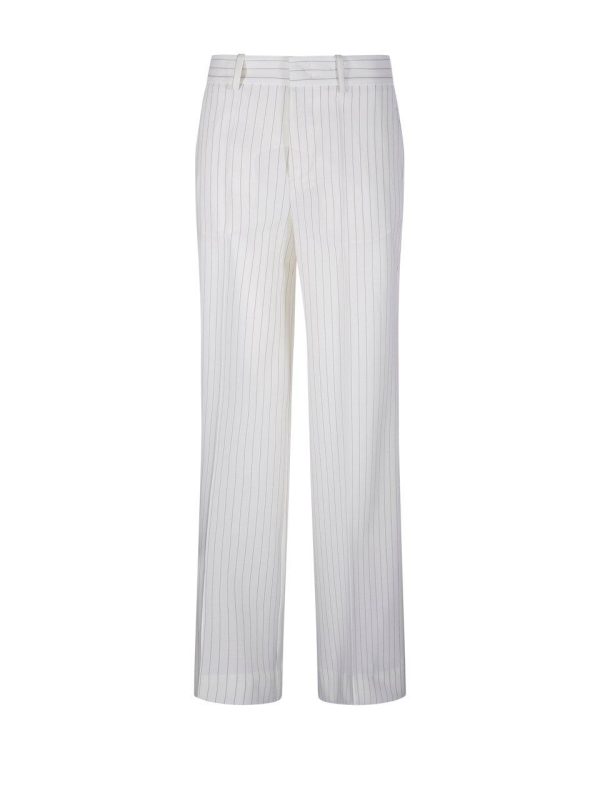 Parosh Pinstriped Straight-leg Trousers