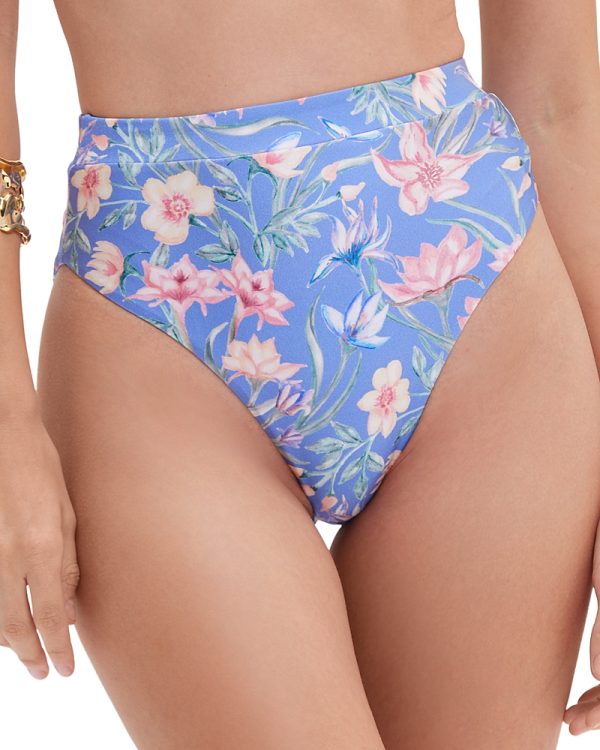 PatBO Amarylis High Waisted Bikini Bottom