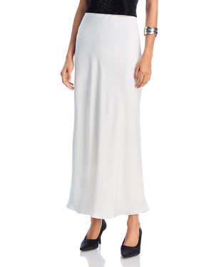 PatBO Satin Sun Midi Skirt