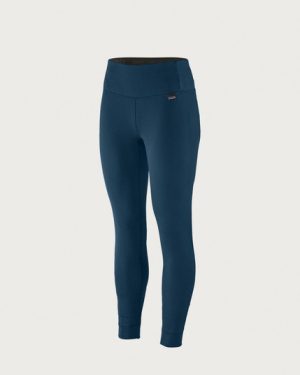 Patagonia Capilene Thermal Weight Tights - Lagoon Blue - XS