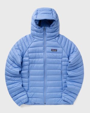 Patagonia Down Sweater Hoody women Windbreaker blue in size:L