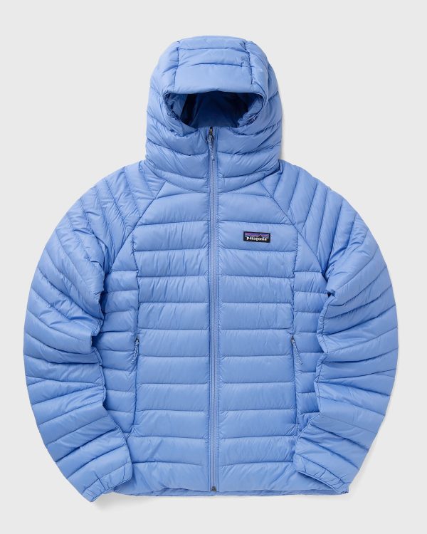 Patagonia Down Sweater Hoody women Windbreaker blue in size:L